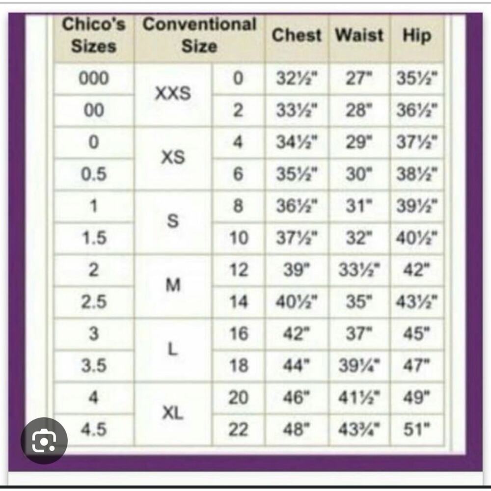 Women’s Chico’s Ultimate Tee Long Sleeve Rust Size 2/ LG- EUC - Picture 5 of 5